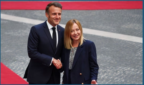 Macron Tells Meloni to “Stay in Her Lane” Macron Tells Meloni to “Stay in Her Lane”