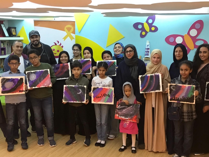 ‘Smile’ organises acrylic painting workshop for cancer-stricken kids