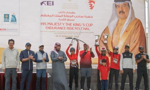 Al Zaeem Team’s Mariam Kamal wins HM the King Cup for junior and young riders