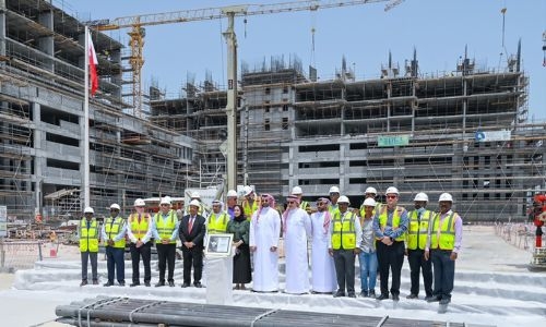 16 residential towers in Salman City with large deep foundations ‘global model’