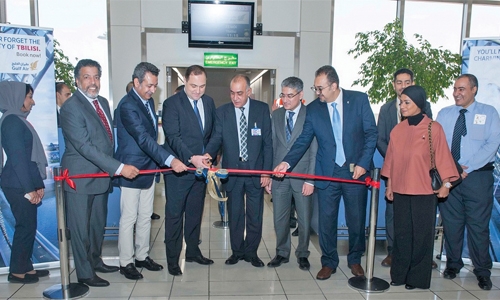 Gulf Air’s Tbilisi  flight takes off