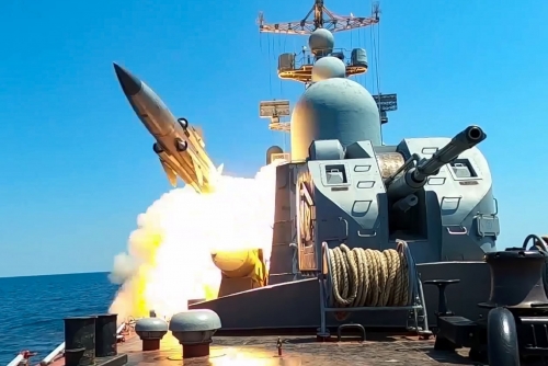 Russian navy carries out live fire exercise in Black Sea Russian navy carries out live fire exercise in Black Sea