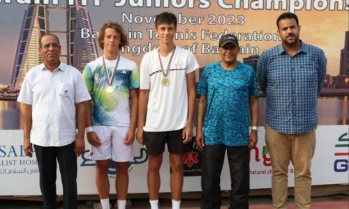 Doubles champions crowned in ITF tennis in Bahrain