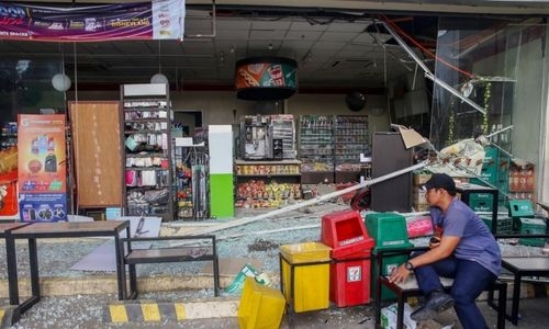 Residents afraid to return home as aftershocks pound Philippines Residents afraid to return home as aftershocks pound Philippines