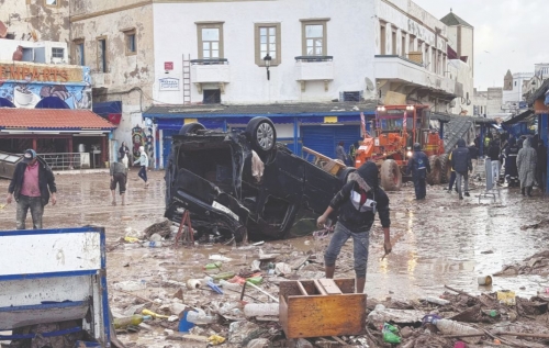 Flash floods kill 37 in Moroccan coastal town Flash floods kill 37 in Moroccan coastal town