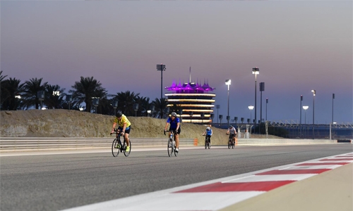 Have fun while doing exercise at Bahrain International Circuit