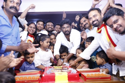 Tamilaga Vettri Kazhagam supporters in Bahrain celebrate Vijay’s historic victory