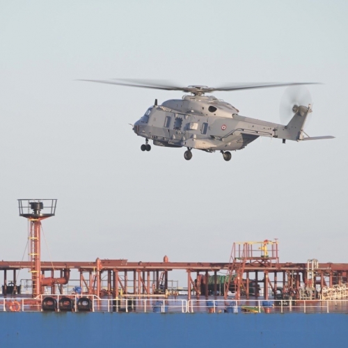 French Navy Intercepts Suspected Russian ‘Shadow Fleet’ Oil Tanker in Mediterranean