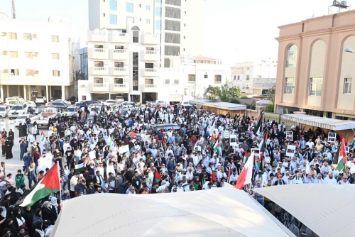 Bahrain unites for peace in Gaza