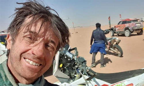 French motorcyclist Pierre Cherpin dies from injuries in Dakar rally crash