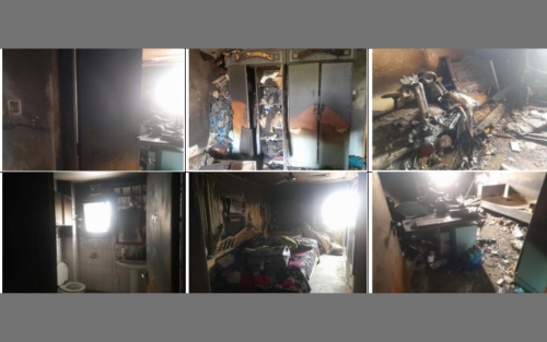 Hamala Fire Victim Still Unable to Return Home After 100 Days