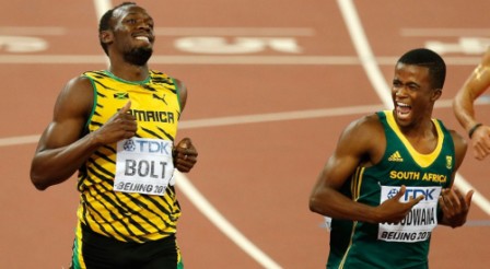 Bolt, Gatlin set up world 200m shootout