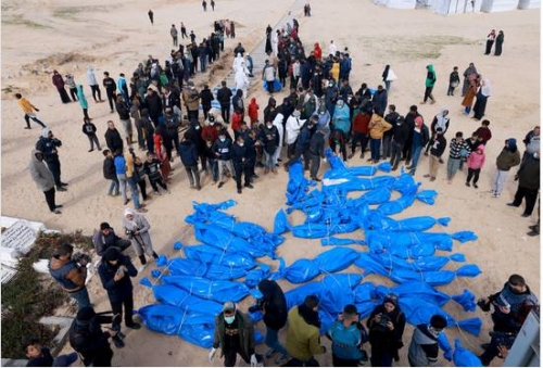 Gaza officials say Israel returns dozens of exhumed bodies Gaza officials say Israel returns dozens of exhumed bodies