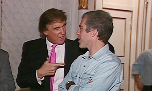 New video shows Trump Epstein partying at Mar-a-Lago