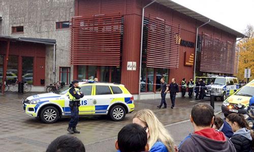 Two killed in sword attack on Sweden school Two killed in sword attack on Sweden school