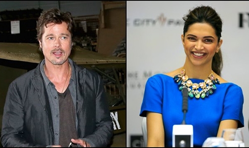 Has Deepika signed a film with Brad Pitt? Has Deepika signed a film with Brad Pitt?
