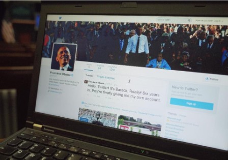 Tweeter-in-chief Obama gets own account Tweeter-in-chief Obama gets own account
