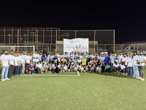 A Sea of Blue and White: Argentina Fans Meet-Up in Bahrain Celebrates World Champions A Sea of Blue and White: Argentina Fans Meet-Up in Bahrain Celebrates World Champions