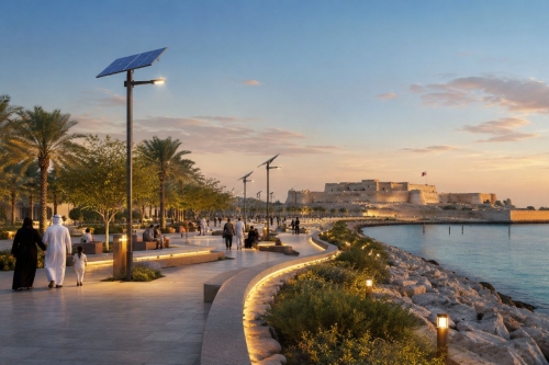 Karbabad coast next to Bahrain Fort set for development under approved plan