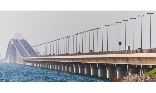 King Fahd Causeway reopens today to re-establish social and economic ties and activities between the two Kingdoms