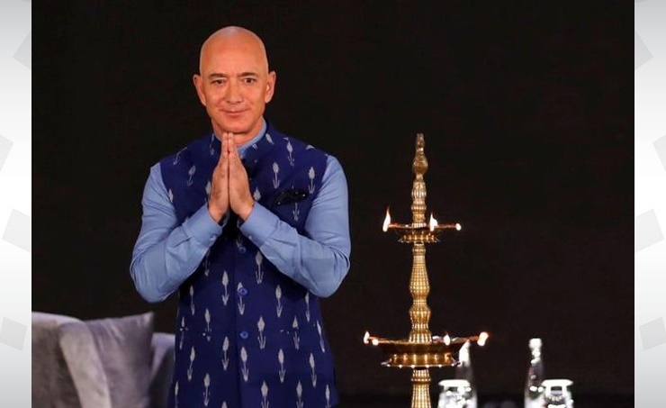 Amazon offers India's small business owners $1 billion olive branch