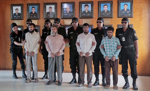 Six suspected militants sentenced to death for Bangladesh robbery