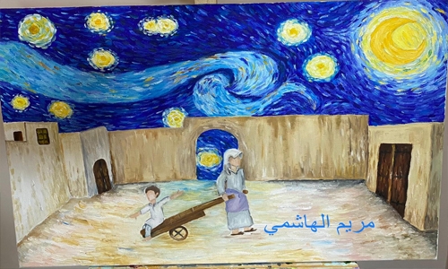 “Inspired by a Book” exhibition at “Manama Doesn’t Sleep” celebrations