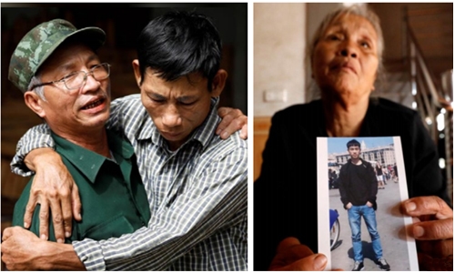 Their desperate wait continues Their desperate wait continues