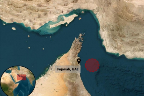 Vessel Damaged in Strike Off Fujairah Coast, UK maritime agency
