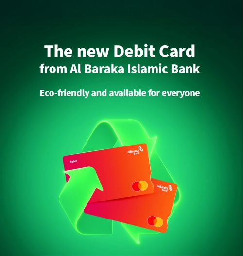 Al Baraka Islamic Bank launches innovative Debit Card made entirely from Recycled Materials
