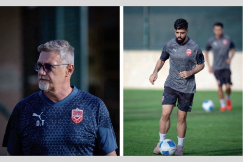 Bahrain national team prepare for friendlies