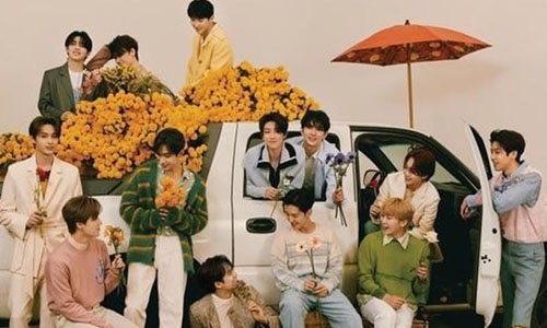 K-pop star Seventeen debuts at No. 15 on Billboard