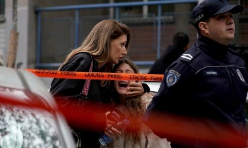 Nine dead in Belgrade elementary school shooting Nine dead in Belgrade elementary school shooting