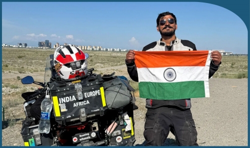 Man on Round-the-World Trip Loses Bike in UK