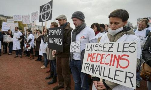 MSF staff honour colleagues killed in US raid at Kunduz