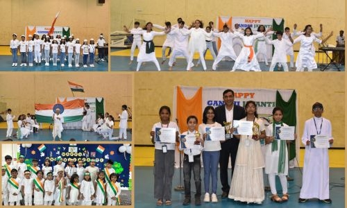 New Horizon School marks Gandhi Jayanti