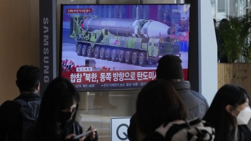 North Korea test-fires missile with range to strike entire US