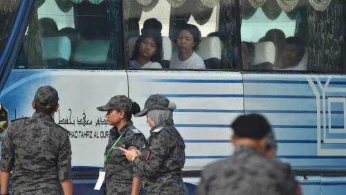 Malaysia Starts Sending 1,500 Myanmar Nationals Home Malaysia Starts Sending 1,500 Myanmar Nationals Home