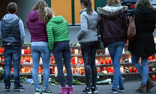 Town mourns school's victims on Germanwings crash anniversary