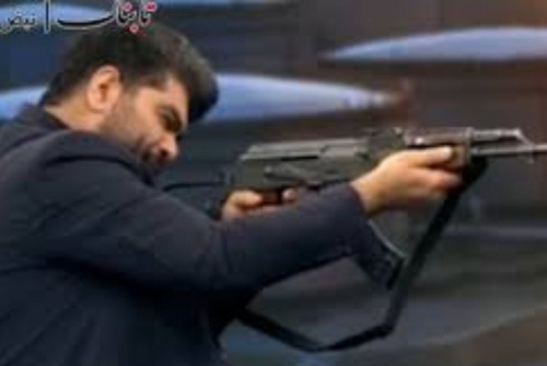 Iran State TV Anchor Fires AK-47 Rifle Live Broadcast Iran State TV Anchor Fires AK-47 Rifle Live Broadcast