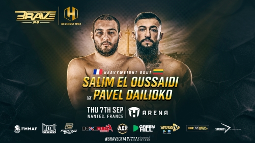 Knockout artists Dailidko and El Oussaidi meet in Heavyweight clash at BRAVE CF 74 Knockout artists Dailidko and El Oussaidi meet in Heavyweight clash at BRAVE CF 74