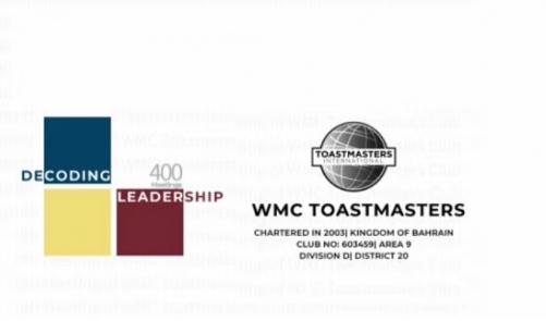 WMC Toastmasters club holds symposium on ‘Decoding Leadership’