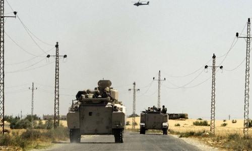 Egypt military says 26 soldiers killed or wounded in Sinai attacks