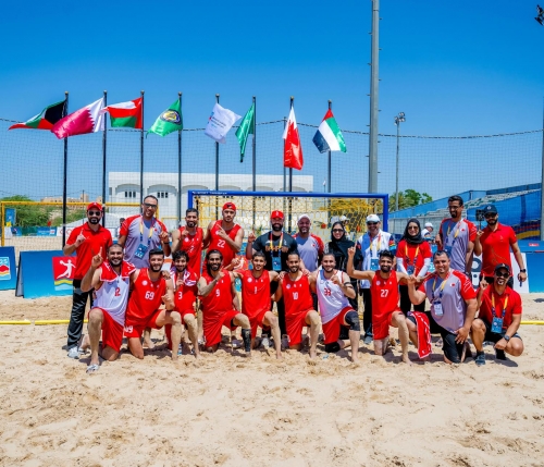 Bahrain edge Saudi in beach handball thriller Bahrain edge Saudi in beach handball thriller