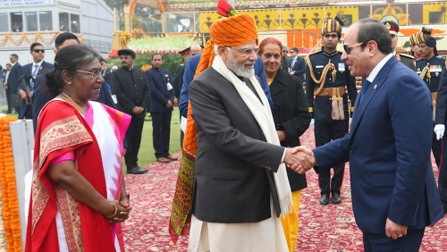 India marks Republic Day with Egyptian president as guest