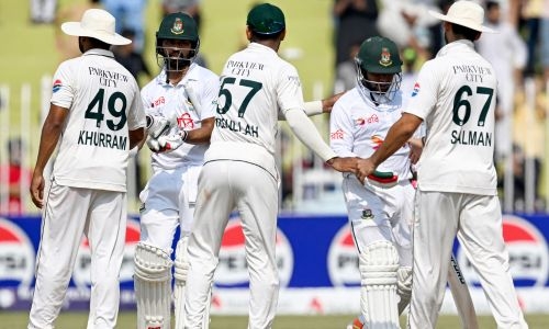 Bangladesh score maiden Test win against Pakistan in Rawalpindi