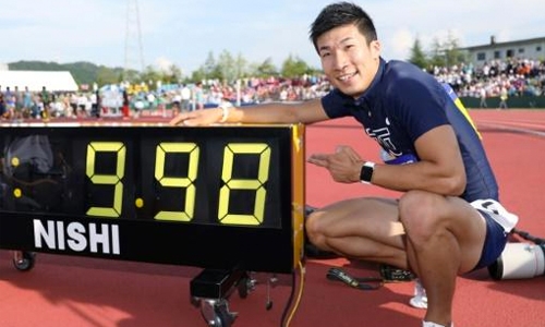 Kiryu becomes first Japanese to break 10-sec 100m Kiryu becomes first Japanese to break 10-sec 100m