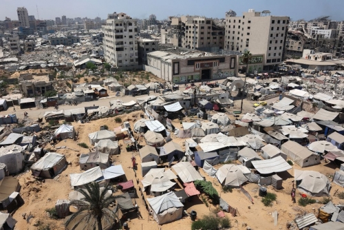 UN slams Israel’s block on bringing tents into Gaza 