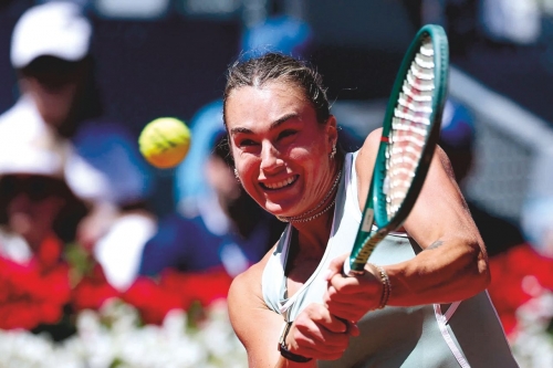 Sabalenka downs Osaka to reach Madrid Open quarter-finals 