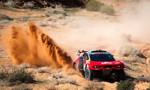 Loeb fights back with superb Dakar stage win for BRX